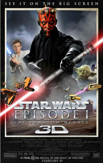 Star Wars - Episodio I - La Minaccia Fantasma 3D