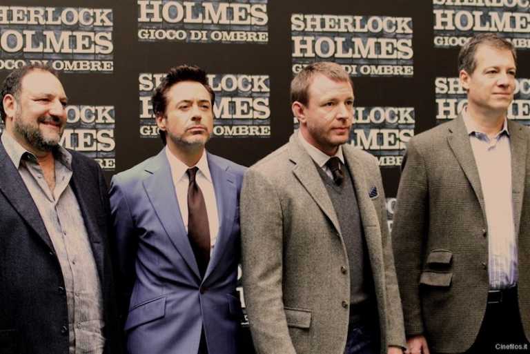 Sherlock Holmes: Gioco di Ombre, Robert Downey Jr. e Guy Ritchie a Roma