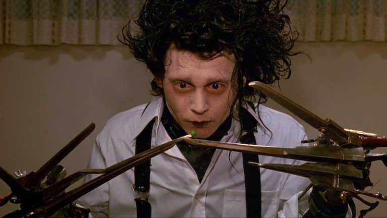 Edward mani di forbice, il film di Tim Burton