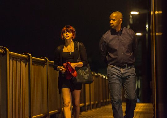 The Equalizer Denzel Washington Chloë Grace Moretz