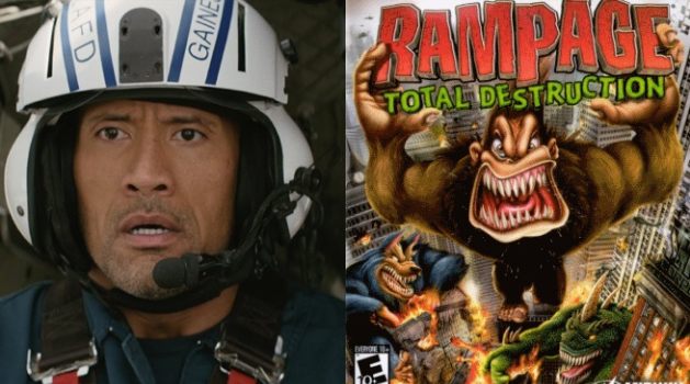 Dwayne Johnson Rampage