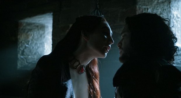 Jon Snow e Melisandre