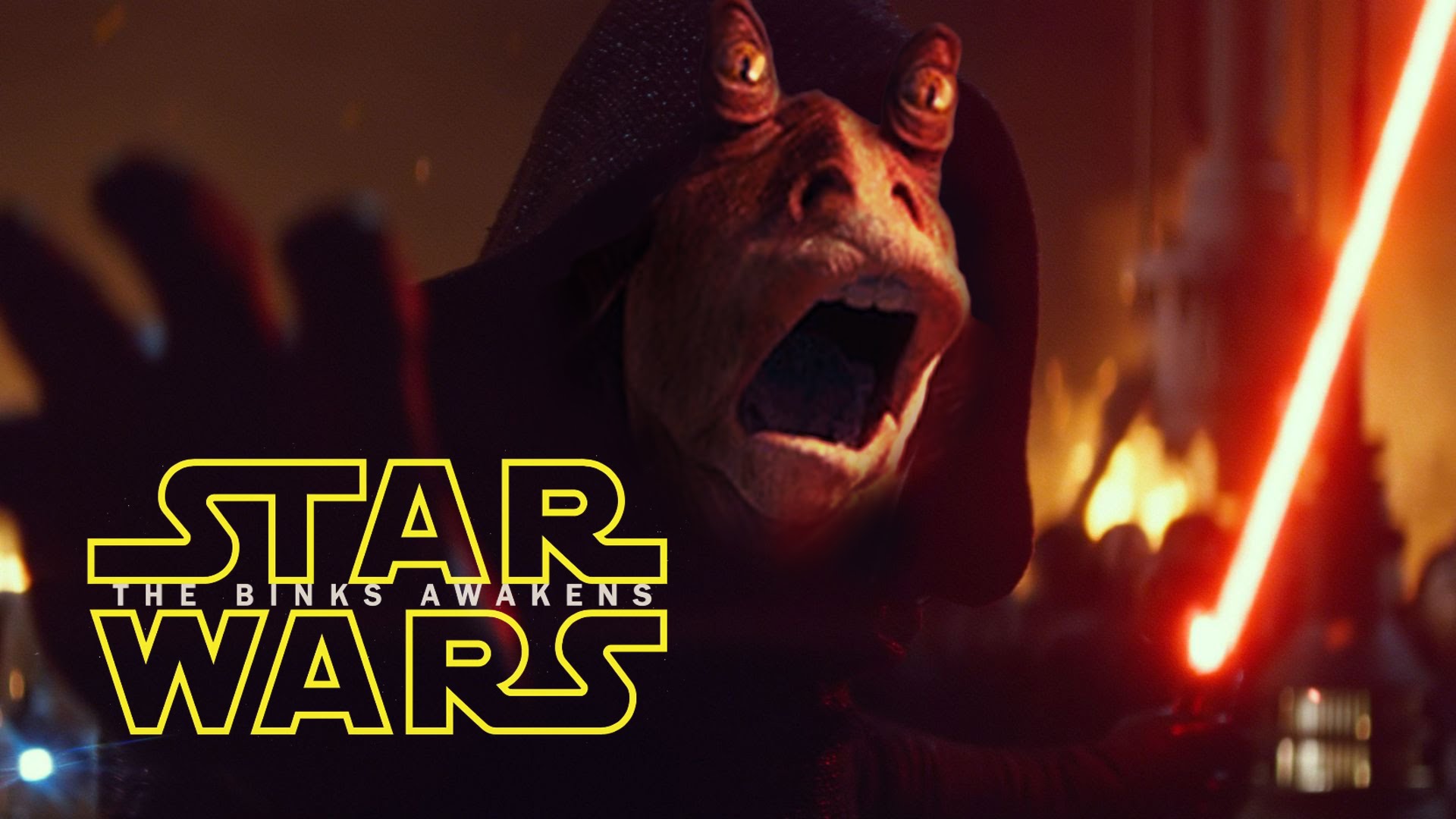 Star Wars The Binks Awakens: Jar Jar Binks di forza nel trailer! Star Wars The Binks Awakens: Jar Jar Binks di forza nel trailer!