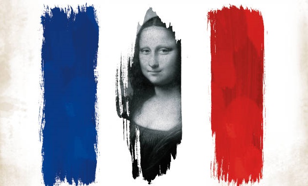 Francofonia: il poster italiano con il tricolore francese Francofonia: il poster italiano con il tricolore francese