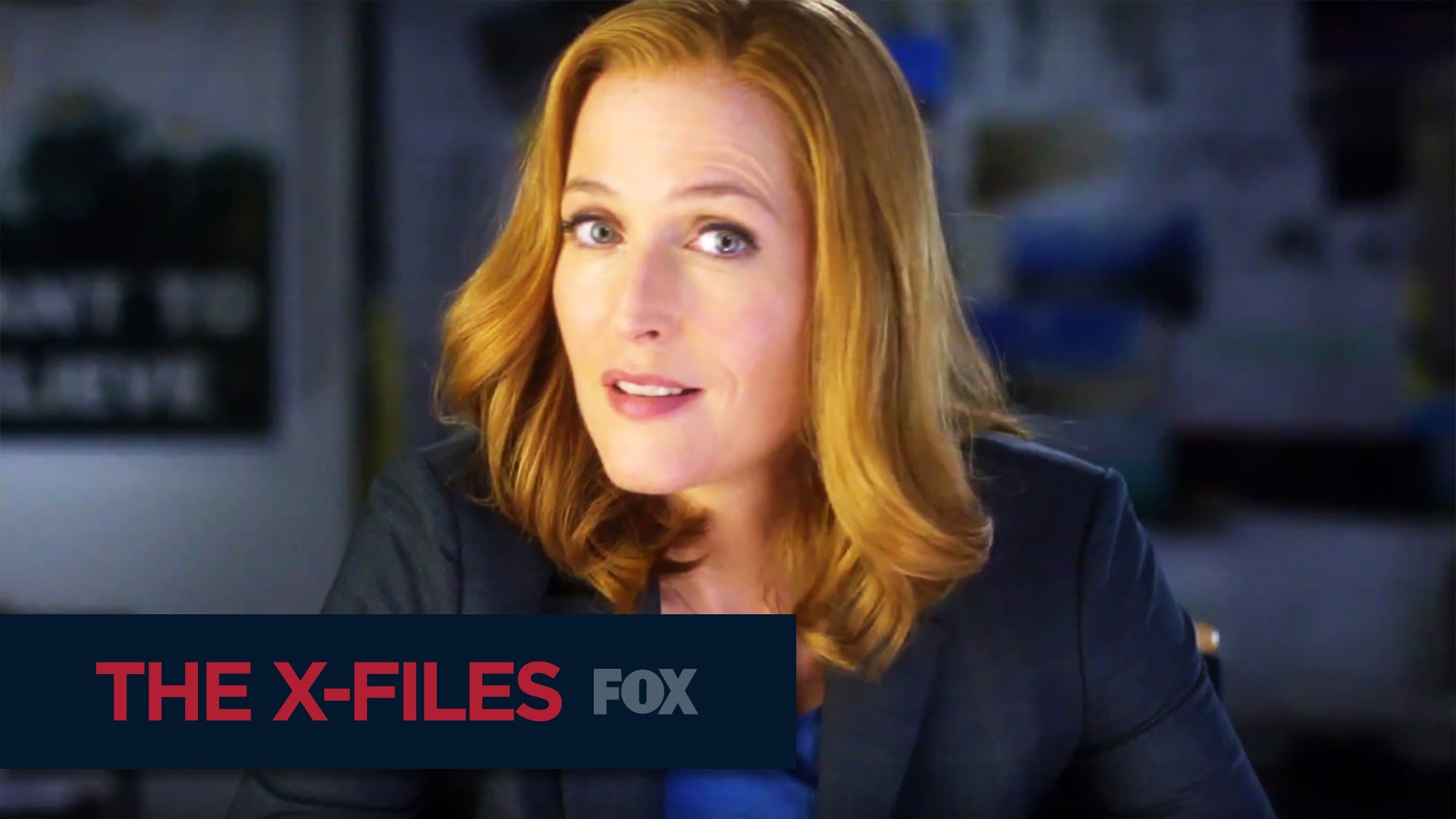 The X-Files: Gillian Anderson presenta il nuovo trailer The X-Files: Gillian Anderson presenta il nuovo trailer