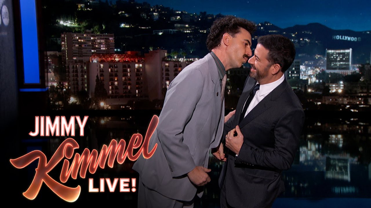 Borat torna in tv per presentare Brothers Grimsby Borat torna in tv per presentare Brothers Grimsby
