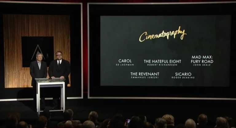 Road to Oscar 2016: la Migliore Fotografia Road to Oscar 2016: la Migliore Fotografia
