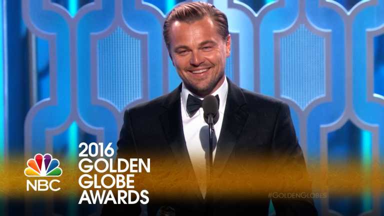 Leonardo DiCaprio vince come Miglior Attore ai Golden Globes 2016 – VIDEO Leonardo DiCaprio vince come Miglior Attore ai Golden Globes 2016 – VIDEO