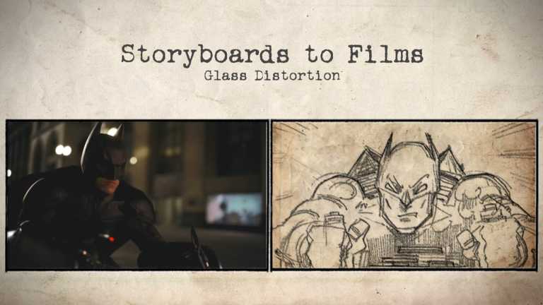 Il Cavaliere Oscuro: un bellissimo video confronta scene/storyboard Il Cavaliere Oscuro: un bellissimo video confronta scene/storyboard