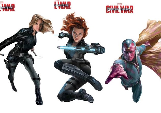 Captain America Civil War: i costumi nel dettaglio nelle nuove promo art Captain America Civil War: i costumi nel dettaglio nelle nuove promo art