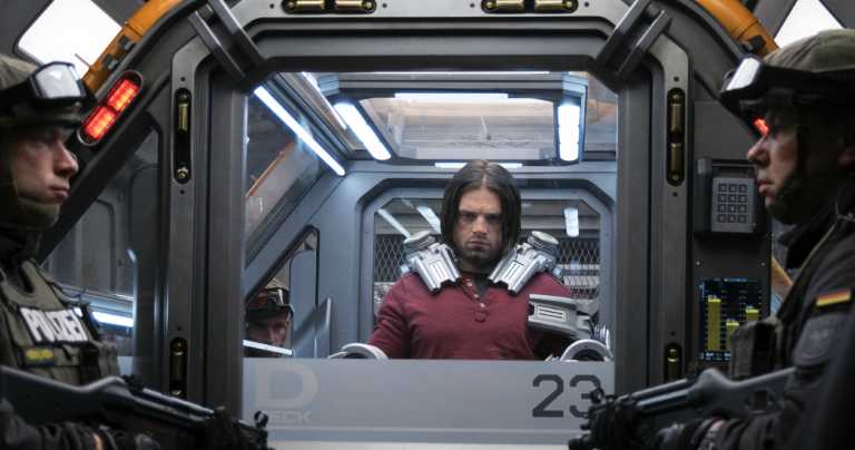 Captain America Civil War: Bucky e Rhodey nelle nuove foto Captain America Civil War: Bucky e Rhodey nelle nuove foto
