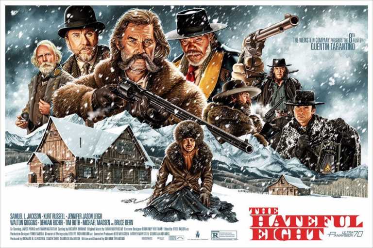 The Hateful Eight: gli ‘odiosi’ protagonisti in un Mondo Poster The Hateful Eight: gli ‘odiosi’ protagonisti in un Mondo Poster