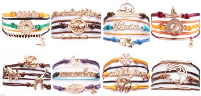 Disney: i bracciali firmati Ashley Bridget Disney: i bracciali firmati Ashley Bridget