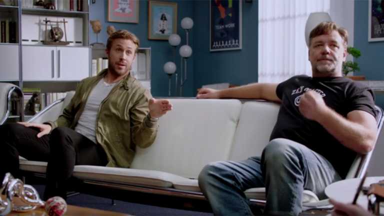 The Nice Guys: Ryan Gosling e Russell Crowe in terapia di coppia The Nice Guys: Ryan Gosling e Russell Crowe in terapia di coppia