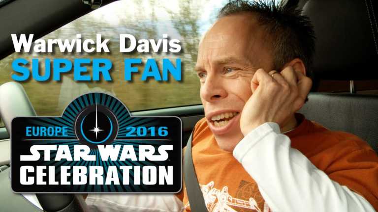 Star Wars Celebration 2016: Warwick Davis maestro di cerimonie Star Wars Celebration 2016: Warwick Davis maestro di cerimonie