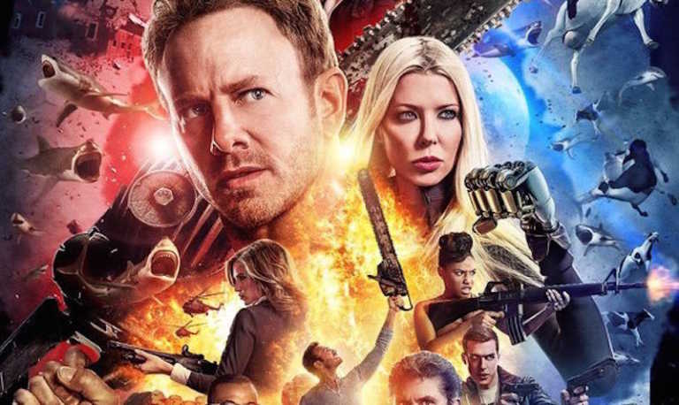 Sharknado The 4th Awakens: il poster omaggio Episodio VII Sharknado The 4th Awakens: il poster omaggio Episodio VII