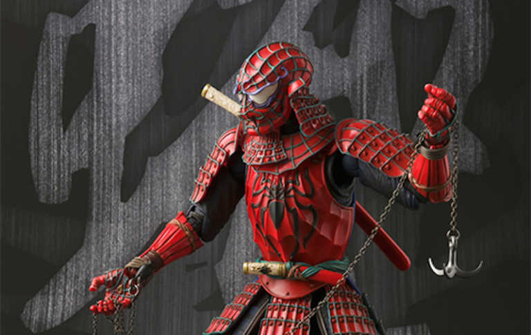Spider-Man: diventa Samurai nell’incredibile nell’action figure Spider-Man: diventa Samurai nell’incredibile nell’action figure