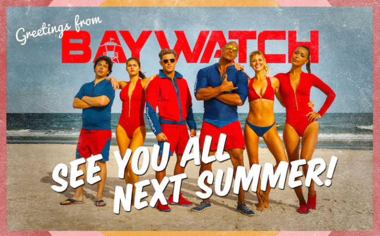 Baywatch: il cast ci dà appuntamento al cinema Baywatch: il cast ci dà appuntamento al cinema