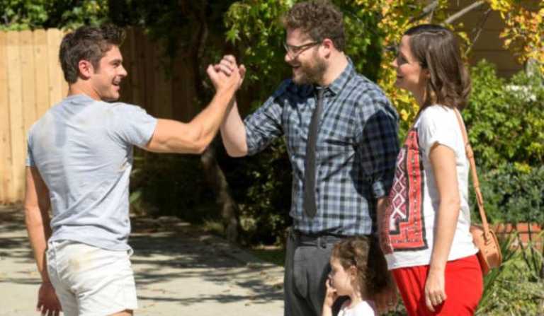 Zac Efron e Seth Rogen nella prima foto di Cattivi Vicini 2 Zac Efron e Seth Rogen nella prima foto di Cattivi Vicini 2