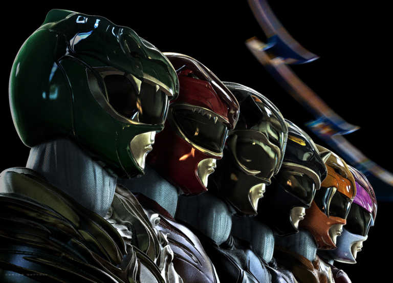 Power Rangers: le fan art tornano alle origini – foto Power Rangers: le fan art tornano alle origini – foto