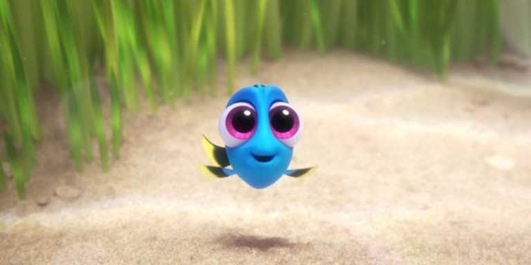 Alla ricerca di Dory: la piccola Dory nella clip italiana Alla ricerca di Dory: la piccola Dory nella clip italiana