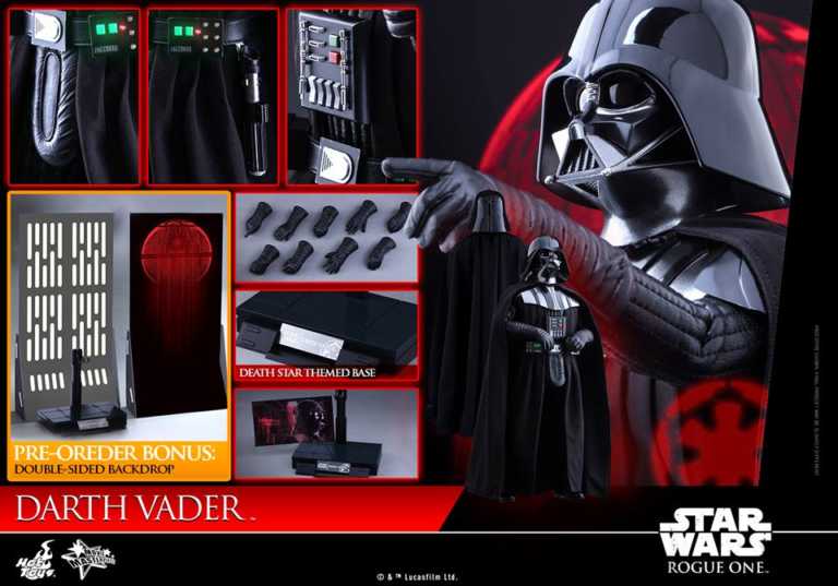 Rogue One A Star Wars Story: ecco la Figure Hot Toys di Darth Vader Rogue One A Star Wars Story: ecco la Figure Hot Toys di Darth Vader