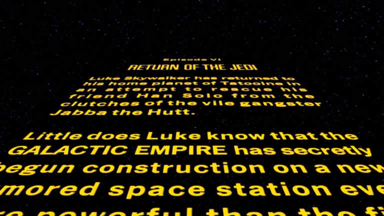 Star Wars: in vendita le sciarpe con gli opening crawls Star Wars: in vendita le sciarpe con gli opening crawls