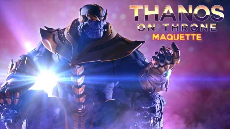 Avengers Infinity War: l’action figure di Thanos sul suo trono Avengers Infinity War: l’action figure di Thanos sul suo trono