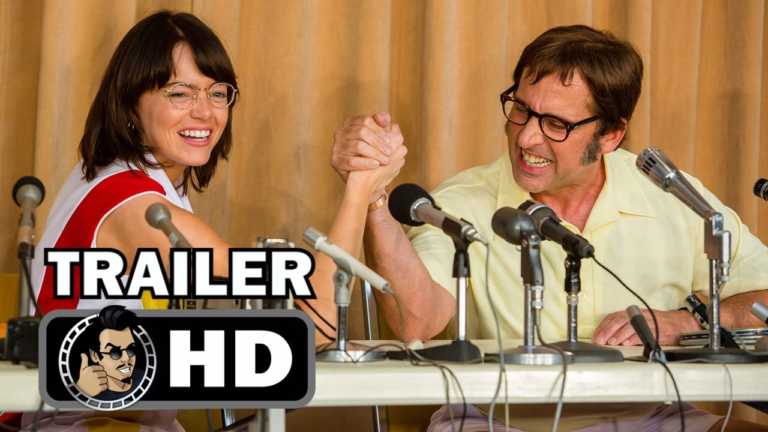 Emma Stone e Steve Carell nel primo trailer di Battle of Sex Emma Stone e Steve Carell nel primo trailer di Battle of Sex