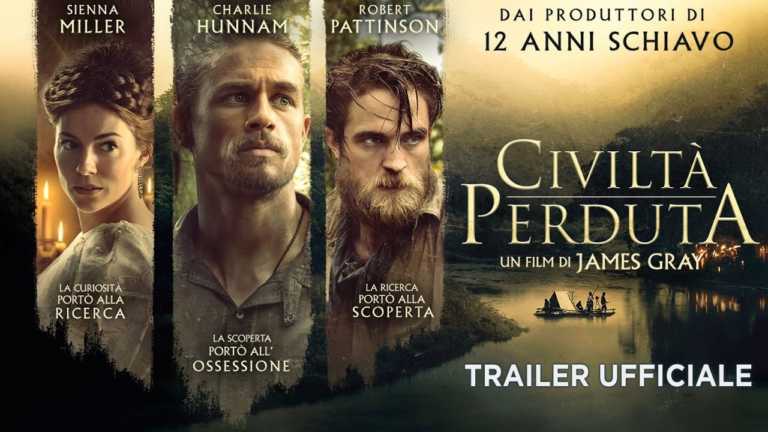 Civiltà Perduta: il trailer italiano del film con Charlie Hunnam Civiltà Perduta: il trailer italiano del film con Charlie Hunnam