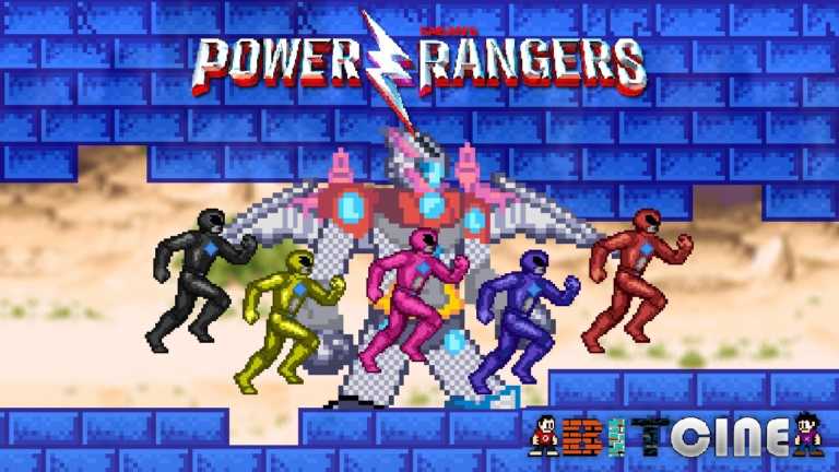 Power Rangers: il film di Dan Israeliti a 8 bit Power Rangers: il film di Dan Israeliti a 8 bit