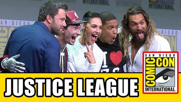 Justice League: il video dal panel del Comic Con di San Diego Justice League: il video dal panel del Comic Con di San Diego