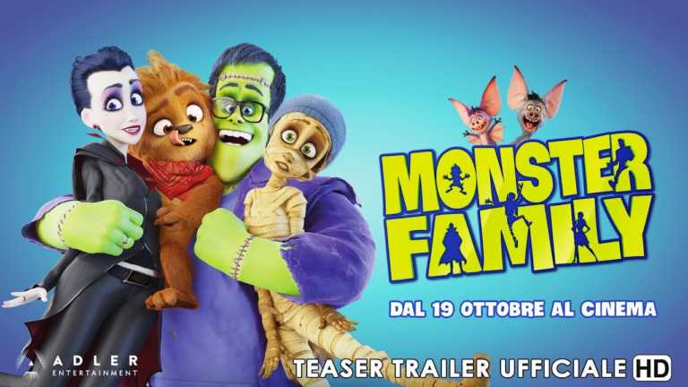 Monster Family: teaser trailer del film d’animazione Monster Family: teaser trailer del film d’animazione