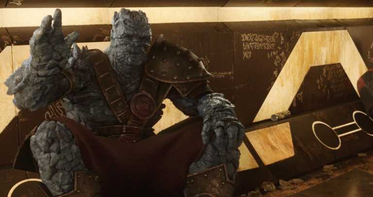 Thor: Ragnarok, un Korg molto minaccioso nei concept inediti Thor: Ragnarok, un Korg molto minaccioso nei concept inediti