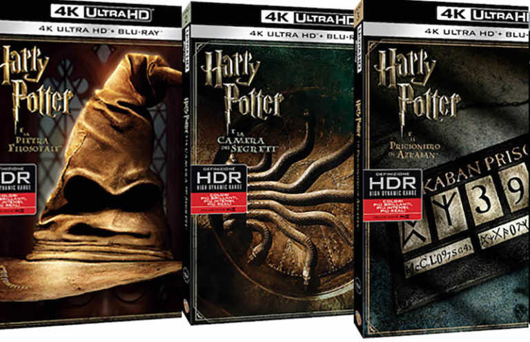 Harry Potter: i primi 4 film in 4K Ultra HD Harry Potter: i primi 4 film in 4K Ultra HD
