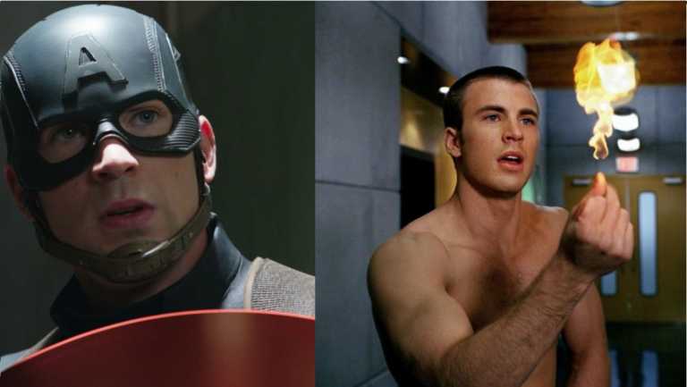 Chris Evans vuole un crossover tra Torcia Umana e Captain America