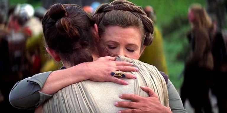 Star Wars: Gli Ultimi Jedi, vedremo una scena emozionante di Leia e Rey