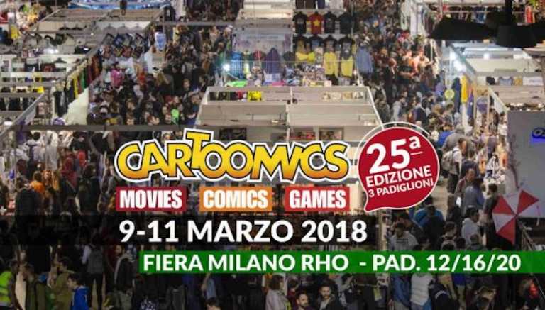 Cartoomics 2018: le novit&agrave; della fiera dal 9 all&rsquo;11 Marzo