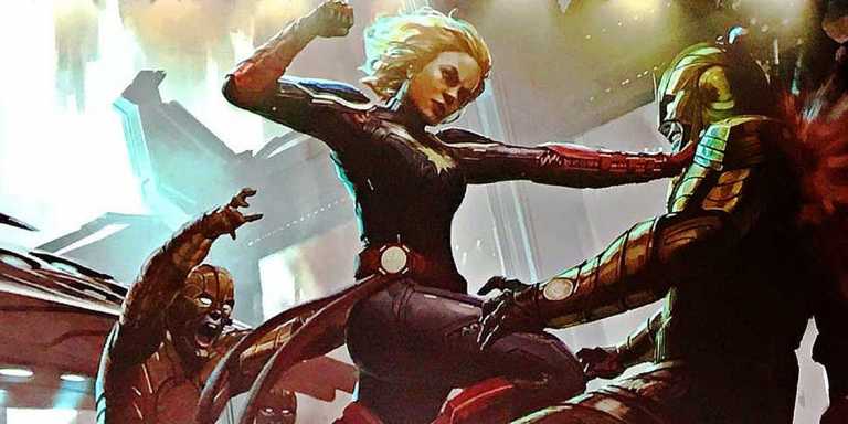 Captain Marvel &egrave; il primo supereroe mai incontrato da Nick Fury