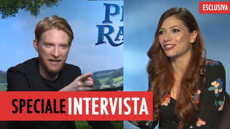 Domhnall Gleeson e Will Gluck: intervista al protagonista e al regista di Peter Rabbit