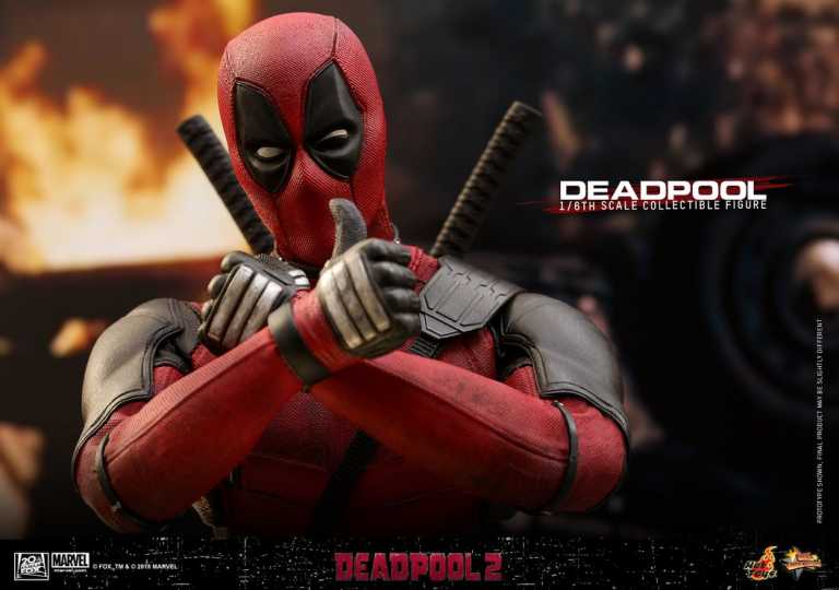 Deadpool 2: il costume e gli accessori di Wade nelle action figures di Hot Toys Deadpool 2: il costume e gli accessori di Wade nelle action figures di Hot Toys