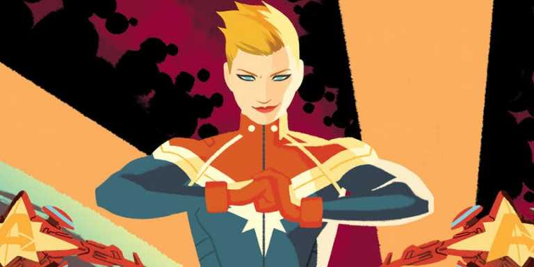Captain Marvel: Carol Danvers “in volo” nel fan made poster Captain Marvel: Carol Danvers “in volo” nel fan made poster