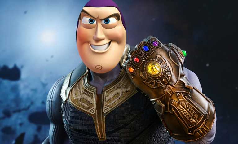 Avengers: Infinity War, Thanos diventa Buzz Lightyear nel mash-up con Toy Story Avengers: Infinity War, Thanos diventa Buzz Lightyear nel mash-up con Toy Story