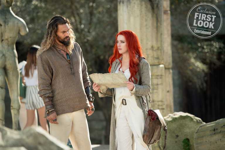 Aquaman: una nuova foto di Mera incoronata e Arthur “in borghese” Aquaman: una nuova foto di Mera incoronata e Arthur “in borghese”