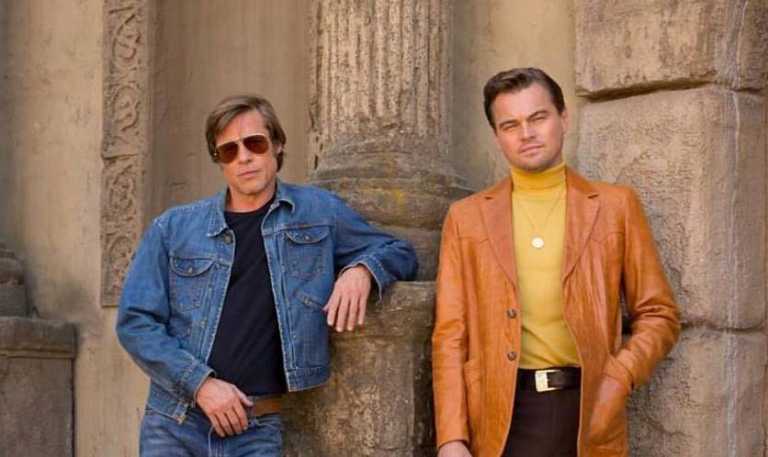 Once Upon A Time In Hollywood: Brad Pitt e Lena Dunham sul set – foto Once Upon A Time In Hollywood: Brad Pitt e Lena Dunham sul set – foto
