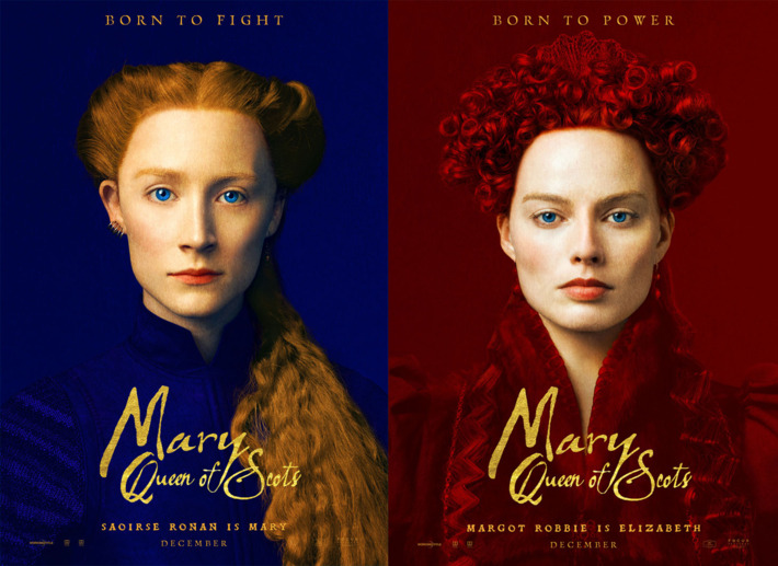 Mary Queen of Scots: i character poster con Saoirse Ronan e Margot Robbie Mary Queen of Scots: i character poster con Saoirse Ronan e Margot Robbie
