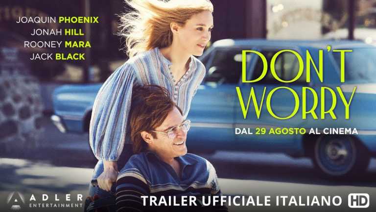 Don’t Worry: il trailer italiano del film di Gus Van Sant con Joaquin Phoenix Don’t Worry: il trailer italiano del film di Gus Van Sant con Joaquin Phoenix