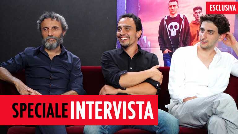 La profezia dell’armadillo: Simone Liberati, Pietro Castellitto e Valerio Aprea La profezia dell’armadillo: Simone Liberati, Pietro Castellitto e Valerio Aprea