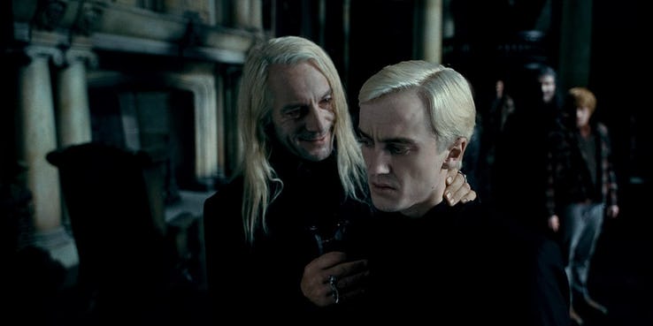 Malfoy-Lucius-Manor-Draco-Malfoy Lucius Malfoy