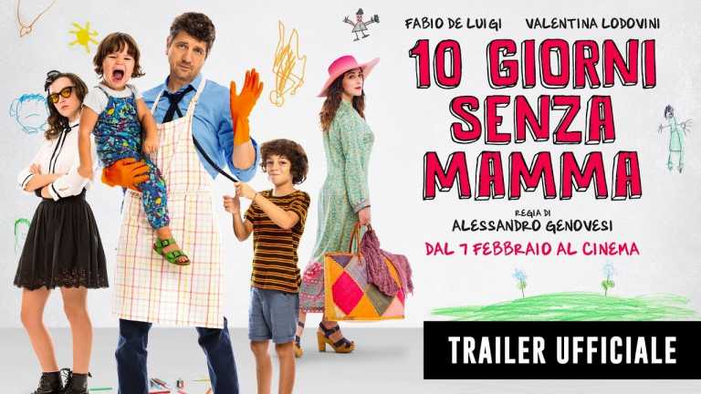 10 giorni senza mamma: il trailer con Fabio De Luigi 10 giorni senza mamma: il trailer con Fabio De Luigi